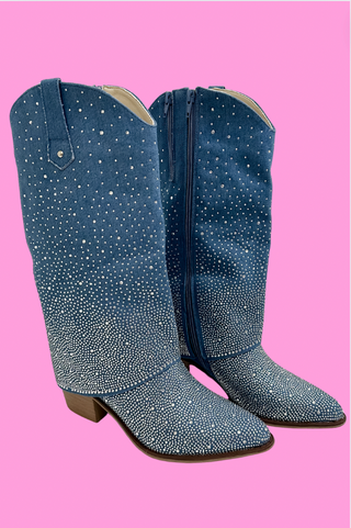 One Step Ahead Rhinestone Boot