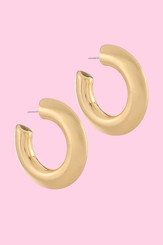 Chunky Metal Hoops