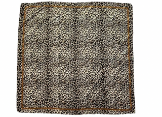 Leopard Print Bandana Scarf