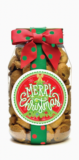 Holiday Chocolate Chip Cookie Quart