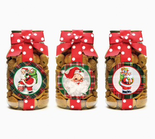 Santa Chocolate Chip Cookie Quart