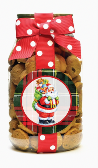 Santa Chocolate Chip Cookie Quart