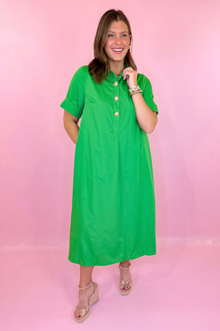 Midi Dress Green