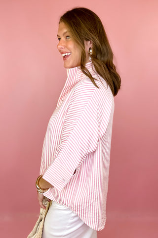 Striped Top Pink