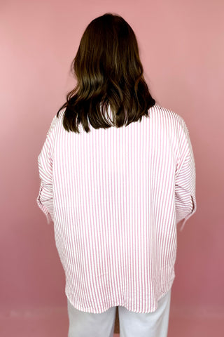 Striped Top Pink