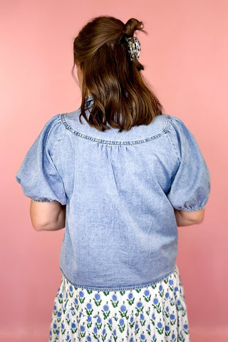 Truly Yours Denim Top Denim