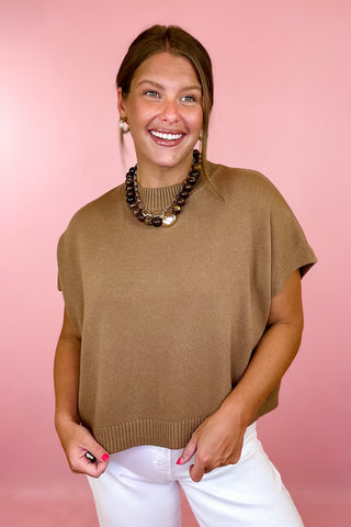 Sweater Top - Camel