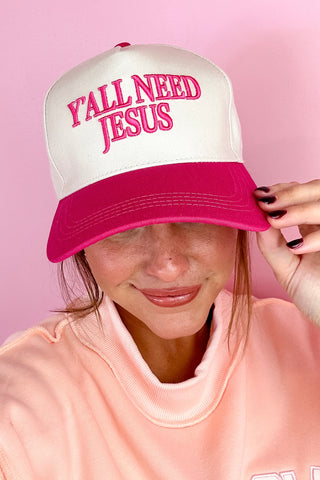 Y'all Need Jesus Baseball Cap