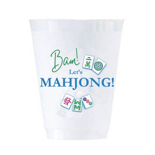 Let's Mahjong Shatterproof Cups