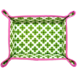 Laura Park: Brushstrokes Green Snap Tray