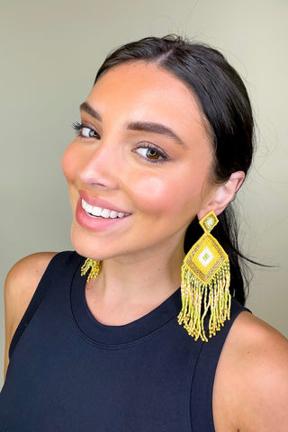 Indian Summer Fringe Earrings