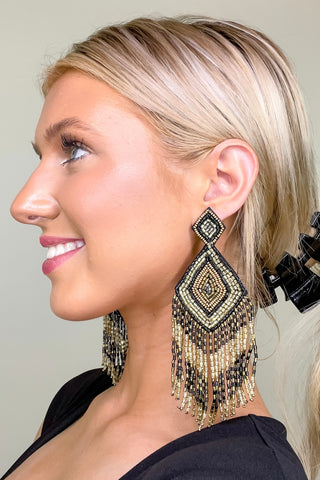 Indian Summer Fringe Earrings