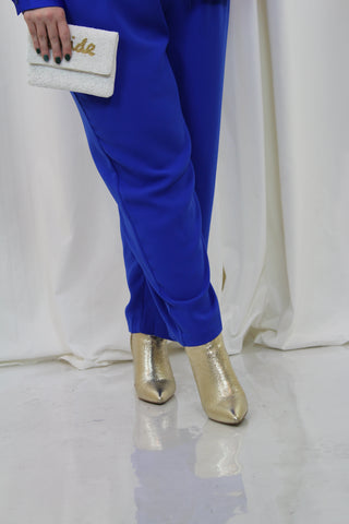 All Day Chic Curvey Pants in Royal