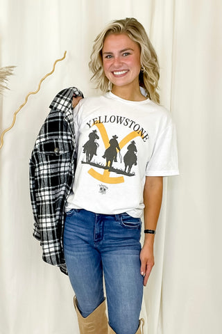 Yellowstone 3 Riders Graphic Tee