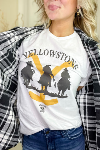 Yellowstone 3 Riders Graphic Tee